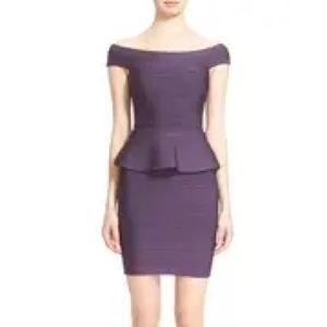 open lace back dress PEPLUM FRINGE BANDAGE DRESS  Divahotcouture